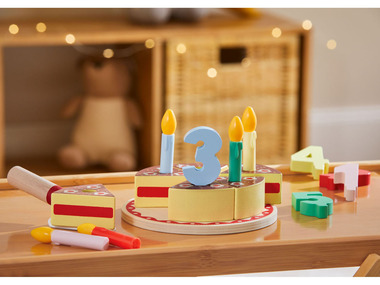 Playtive Set de nourriture en bois, avec velcro