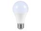 Ampoule LED blanche avec culot E27 sur fond blanc
