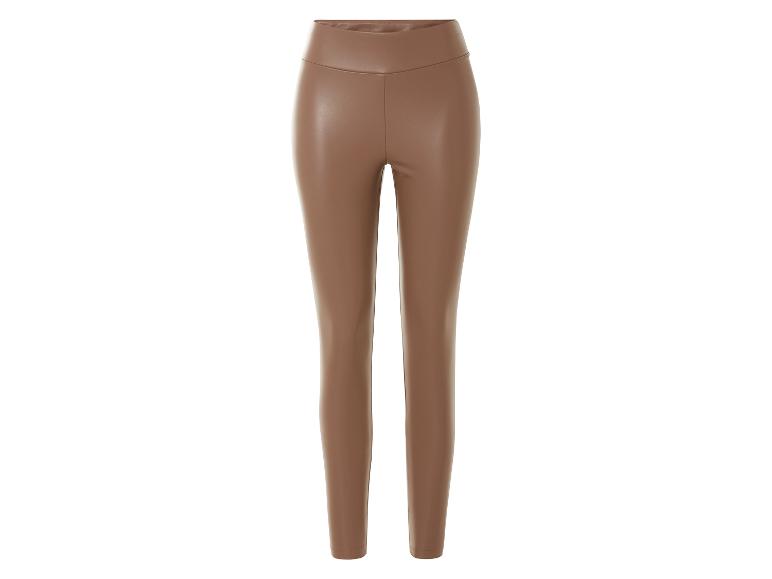 Coated Leggings Legging Cuir Hm Coated Leggings