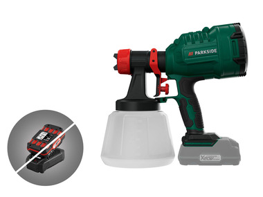 PARKSIDE® Pistolet à peinture sans fil » PFSA 20-Li B2 «, 20 V