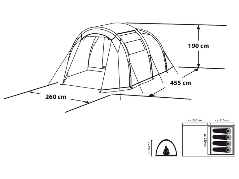 Ga naar volledige schermweergave: Rocktrail Tent - afbeelding 4