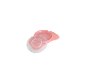 Roze babykom met deksel en de tekst 'TWISTSHAKE'.