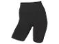 Zwarte sportshort voor dames met hoge taille.