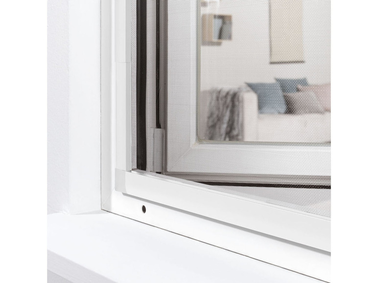 Aller en mode plein écran LIVARNO home Moustiquaire extensible pour fenêtre, max. 120 x 140 cm - Photo 9