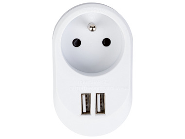 LIVARNO home USB-adapter voor stopcontact