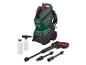 Parkside hogedrukreiniger met accessoires.
