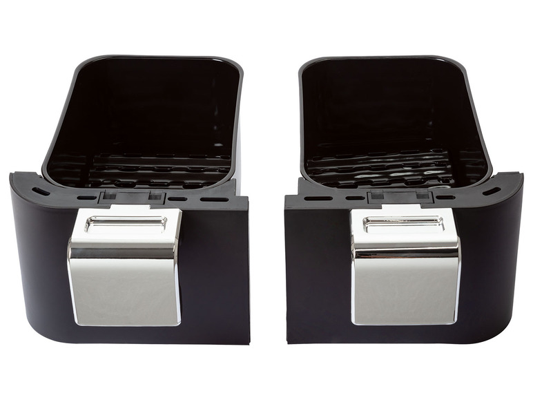 Ga naar volledige schermweergave: GOURMETmaxx Airfryer met dubbele mand 2 x 3,8 l - afbeelding 5