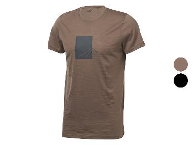 CRIVIT T-shirt de sport en laine mérinos pour hommes