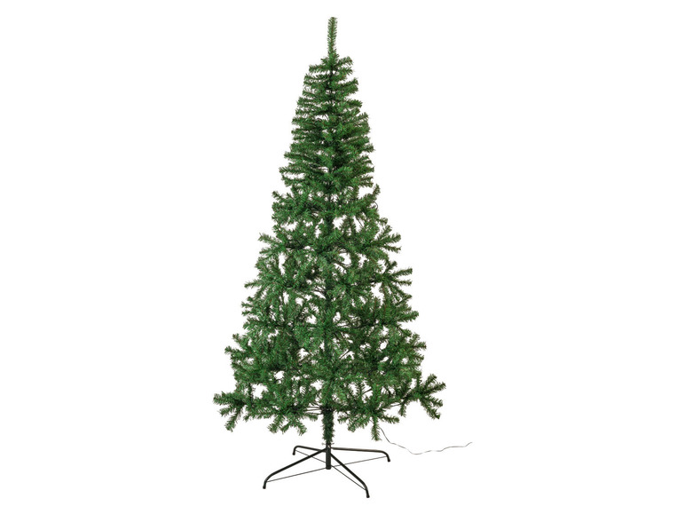 Ga naar volledige schermweergave: LIVARNO home Kunstkerstboom met ledverlichting, hoogte 210 cm - afbeelding 4