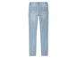 Jeans skinny bleu clair pour femmes.