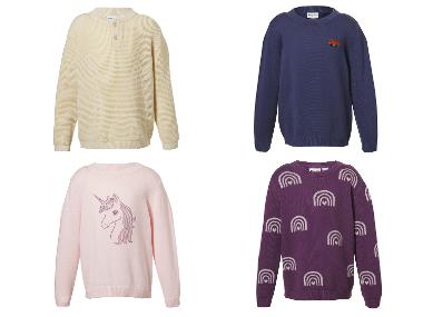 LUPILU® Pull en maille fine pour enfants