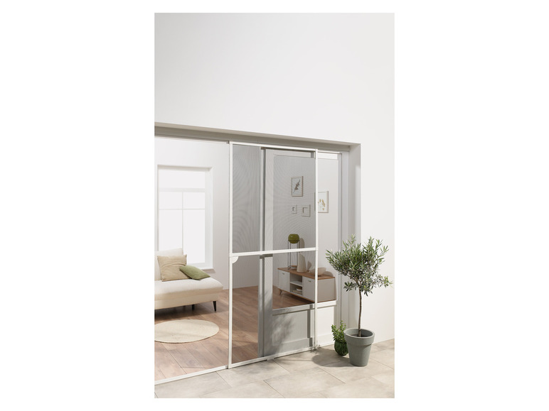 Aller en mode plein écran Porte moustiquaire coulissante an aluminium LIVARNO home, 120 x 240 cm - Photo 3