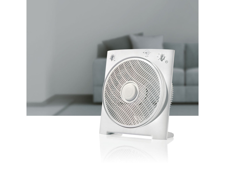 Aller en mode plein écran SILVERCREST® Ventilateur de sol, 4 vitesses, 50 W - Photo 4