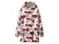 Sweat à capuche en polaire avec motif camouflage rose et gris