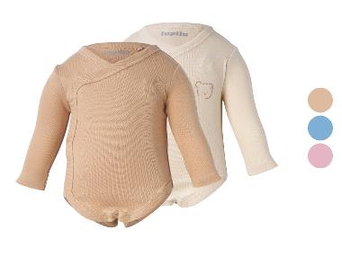 LUPILU® Body croisé pour bébés, 2 pièces