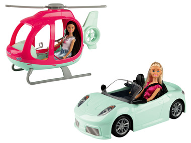 Playtive Fashion Doll en voiture ou en hélicoptère