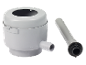 Ensemble de filtration d'eau : réservoir et tube.