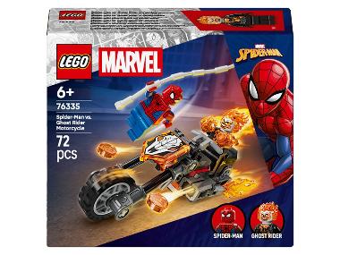 LEGO® MARVEL SUPER HEROES 76335 Spider-Man et sa moto contre Ghost Rider