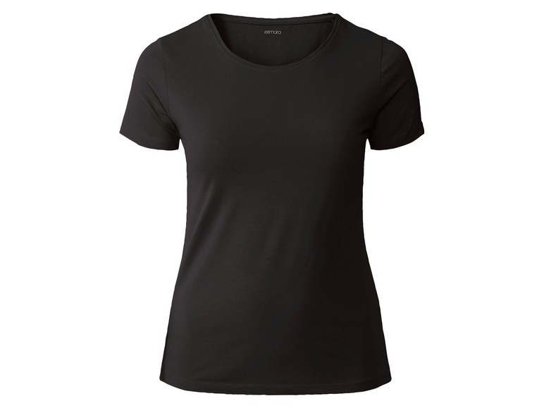 Aller en mode plein écran esmara® Set de 2 T-shirts en un mélange de coton - Photo 3