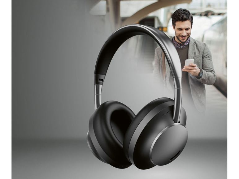 Aller en mode plein écran SILVERCREST® Casque audio Bluetooth® à réduction de bruit - Photo 8