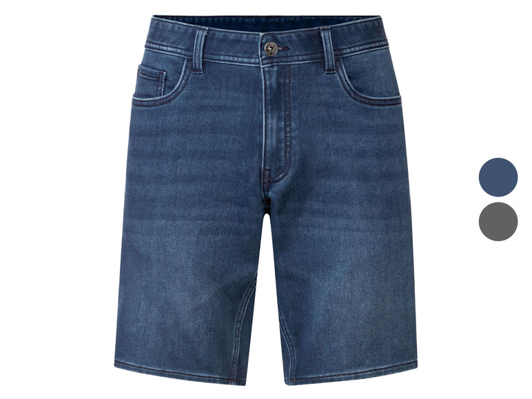 Ga naar volledige schermweergave: LIVERGY® Comfortabele bermuda in denimlook - afbeelding 1