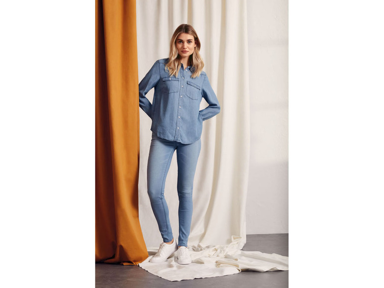Ga naar volledige schermweergave: Super skinny jeans van een katoenmix - afbeelding 5