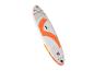 Opblaasbare Crivit SUP board, oranje en wit.