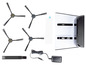 Robotstofzuiger accessoires: borstels, filter, oplader en reinigingsgereedschap.
