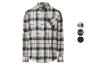 Chemise à carreaux à manches longues pour homme avec poche poitrine