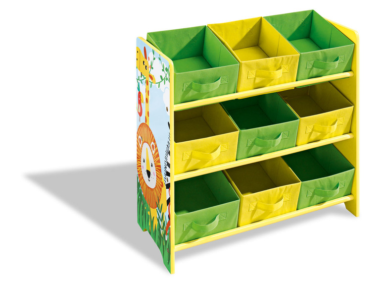 Ga naar volledige schermweergave: LIVARNO home Opbergrek voor kinderen, 65 x 60 x 30 cm - afbeelding 5