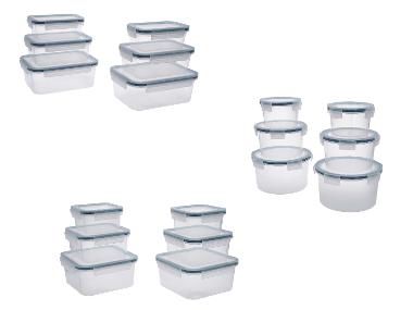 SILVERCREST® Set de boîtes de conservation, 6 pièces