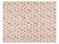 Motif sans couture de fleurs d'alstroemeria roses et de feuilles vertes sur fond vert clair.