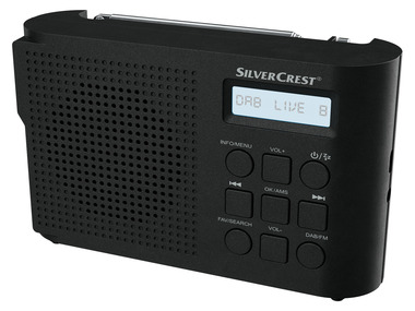 SILVERCREST DAB+-radio met alarmfunctie