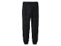 Pantalon de jogging noir moelleux sur fond blanc