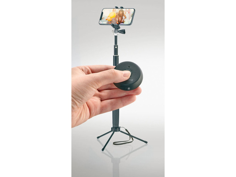 Aller en mode plein écran SILVERCREST® Selfie-stick, Bluetooth®, trépied amovible - Photo 8