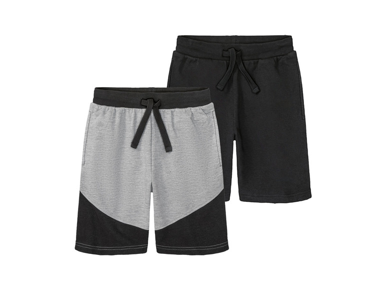 Ga naar volledige schermweergave: pepperts!® Set van 2 sweatshorts van een katoenmix - afbeelding 9