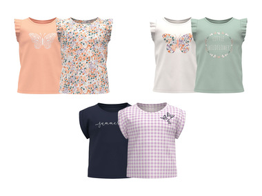 lupilu® Set de 2 T-shirts en coton