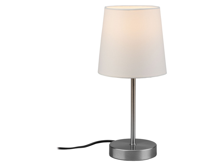 Aller en mode plein écran LIVARNO home Lampe de table à LED avec abat-jour textile - Photo 3