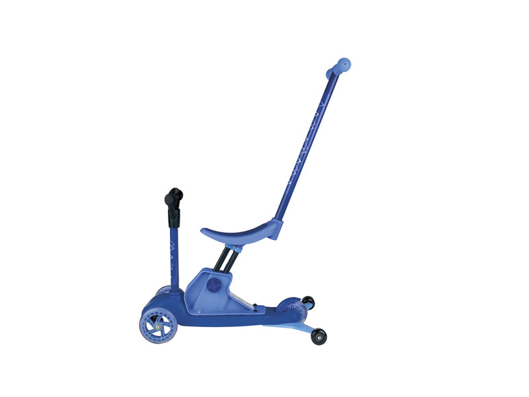 Ga naar volledige schermweergave: Playtive 4-in-1 kinderstep met steunwieltjes - afbeelding 4