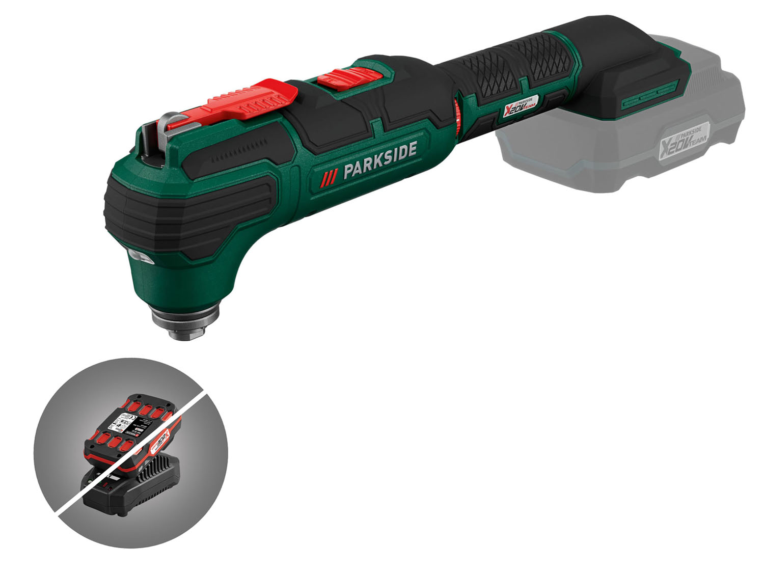 PARKSIDE® Accumultitool »PAMFW 20-Li B2«, 20 V