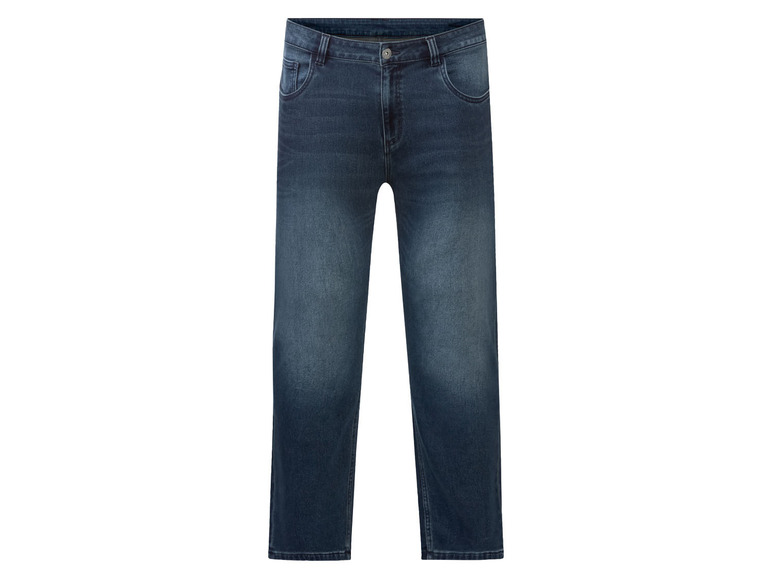 Ga naar volledige schermweergave: LIVERGY Straight fit jeans van een katoenmix - afbeelding 4