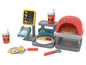 Four à pizza jouet, pizzas, boissons et caisse enregistreuse de Playtive.