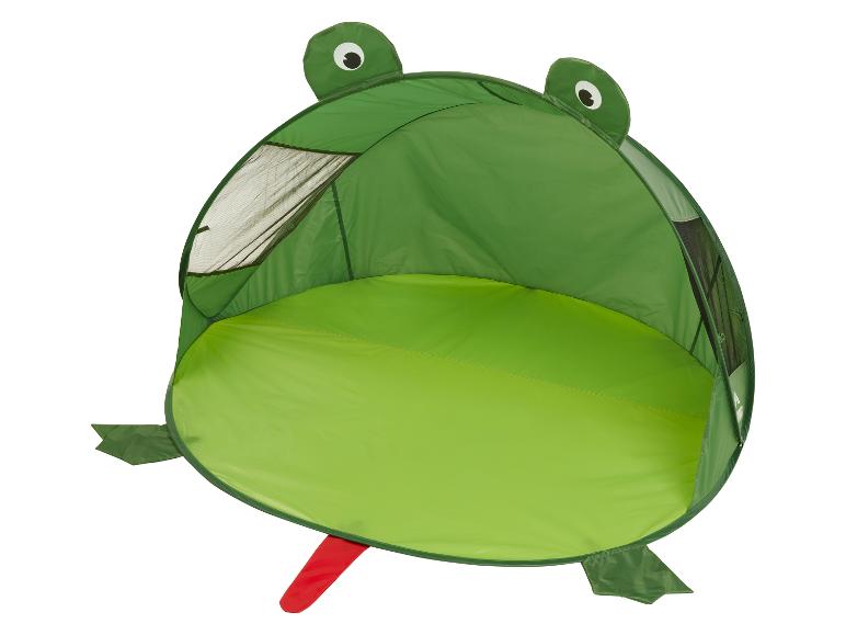 Opvouwbare kikker-speeltent voor kinderen.