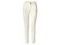 Jean blanc taille haute pour femme
