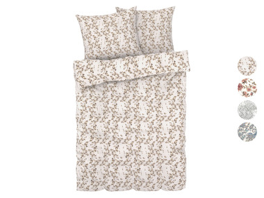 LIVARNO home Housse de couette en un mélange de coton, 240 x 220 cm