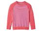 Training shirt met lange mouwen in roze en koraal