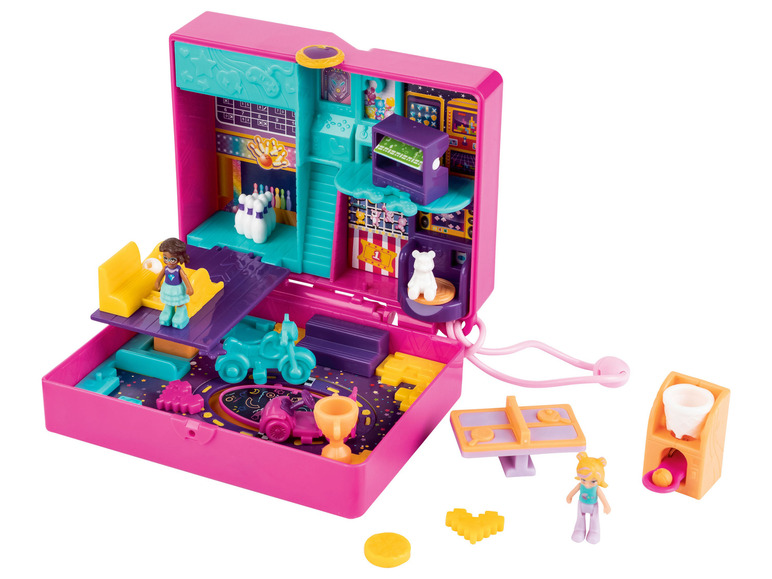 Ga naar volledige schermweergave: MATTEL Speelkoffertje Polly Pocket World - afbeelding 31