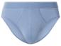 Slip homme bleu clair avec bande blanche à la taille