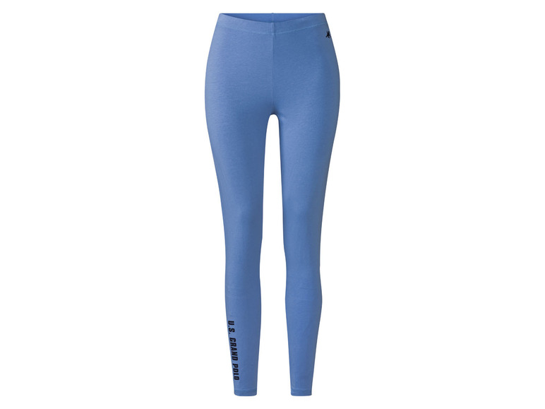 Aller en mode plein écran esmara® Leggings pour femme, taille à hauteur normale, avec logo imprimé - Photo 6