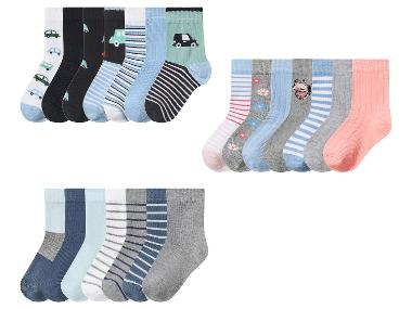 lupilu® Chaussettes pour enfants, 7 paires